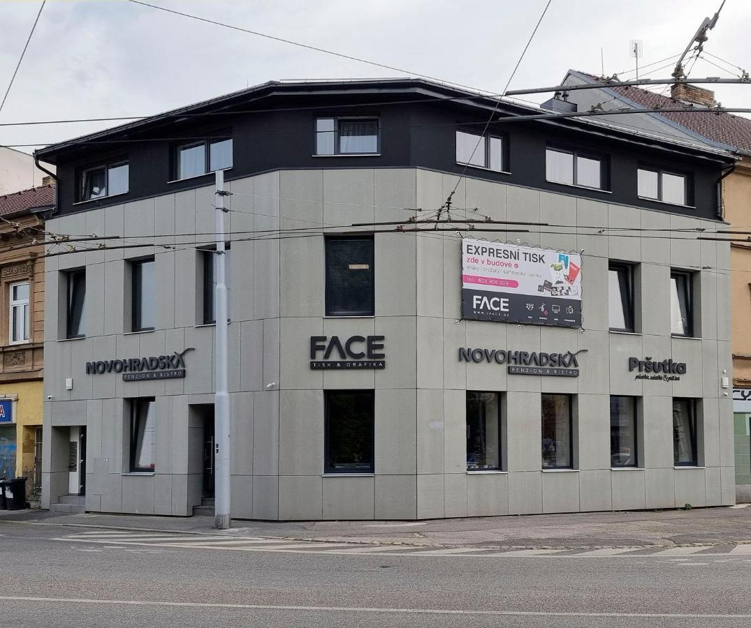 Novohradska Hotell Ceske Budejovice Exteriör bild