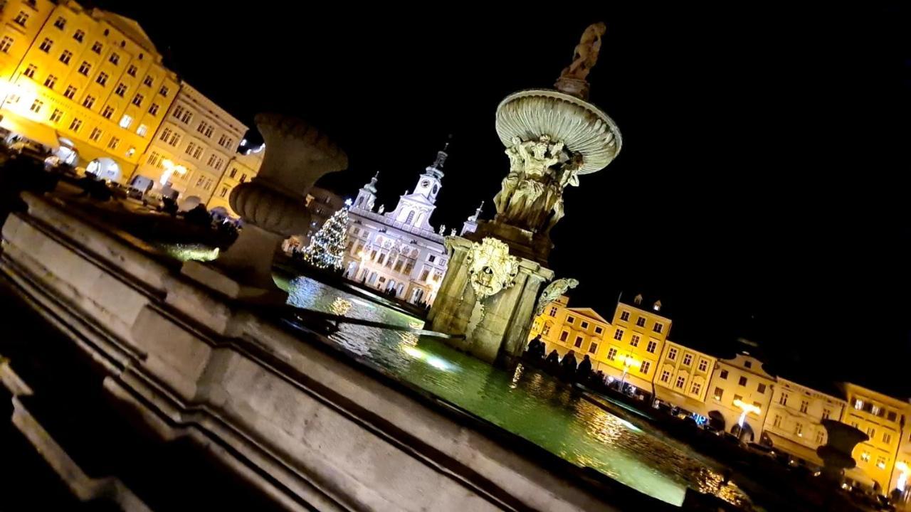 Novohradska Hotell Ceske Budejovice Exteriör bild